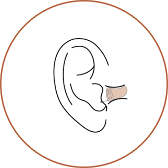 IIC hearing aid style